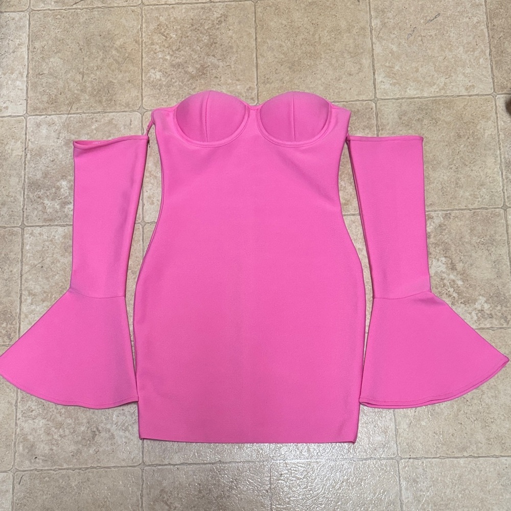 FASHION NOVA PINK DRESS MEDIUM